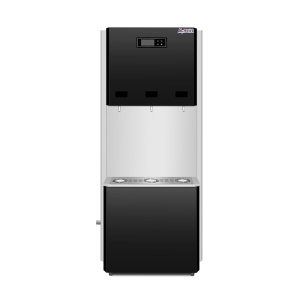 明焌佳宝商用三头触摸步进式钛金立式开水器 6KW