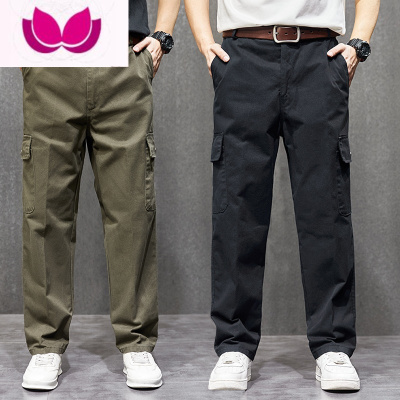 七斓工作裤男耐磨宽松机修工装裤电焊汽修工作服裤子劳保服