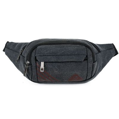 派尼美特新款帆布腰包男女多功能大容量包生意收钱包户外运动手机腰包