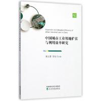 正版新书]中国城市工业用地扩张与利用效率研究黄志基//贺灿飞97