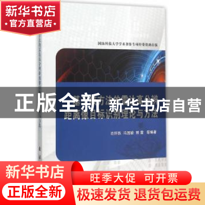 正版 基于核方法的雷达高分辨距离像目标识别理论与方法 肖怀铁