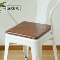 美帮汇薄款皮垫子椅垫定制简约四季通用皮革座垫家用办公餐厅椅子坐垫薄