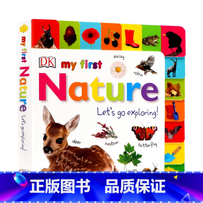[正版]英文原版 My First Nature Let's Go Exploring DK出品 探索自然绘本 低幼
