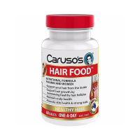 Carusos 头发营养片 60片 1瓶装 护发生发坚固头发指甲 防脱头发 澳洲进口