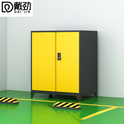 戴劲车库收纳柜密码防盗铁皮柜车位杂物储物柜大空间防潮柜 矮柜A1款