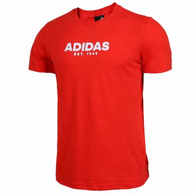 adidas阿迪达斯男装2019夏季新款运动透气圆领短袖休闲T恤EK4729D