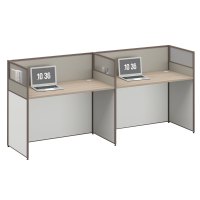 臻远ZYGW-042职员桌办公桌屏风工作卡位 直排双人位