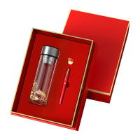 优彩嘉 政治生日纪念套装 数显玻璃杯+笔+微章 ZZTZ-19 套