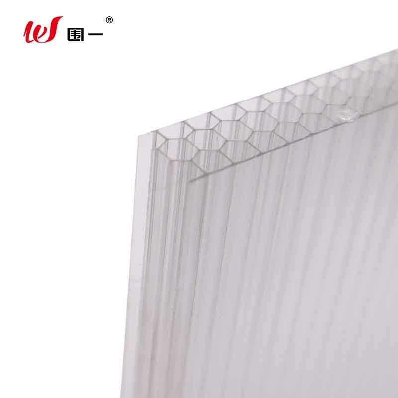 围一 车棚阳光板 蜂窝 14mm 含安装(不含拆旧含换新) 平方米