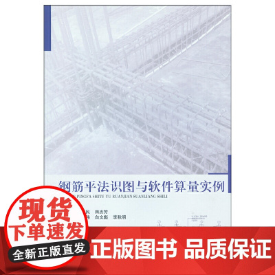 钢筋平法识图与软件算量实例 田杰芳 中国建筑工业出版社 正版书籍