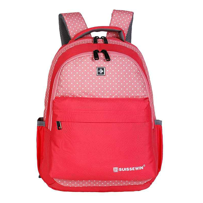 SUISSEWIN瑞士军刀经典时尚校园轻便休闲双肩包书包SNK1002B