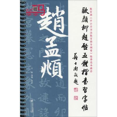 正版新书]欧颜柳赵启五体楷书习字帖之赵孟頫王杰9787303227792
