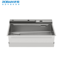 老板(Robam)厨房水槽多功能烘干水槽大单槽多功能洗碗洗菜一体盆304不锈钢烘干抑菌存储一体DH-DU1