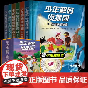 少年解码侦探团全6册 18种暗号密码提升逻辑思维能力 在整个叙述中,线索和信息以密码形式出现 译林出版社