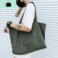 单肩包男女情侣新款帆布背包大学生书包时尚休闲潮牌手提包布包包NEW LAKE男士手提包