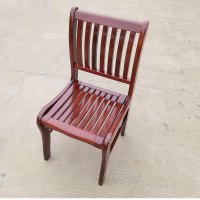 质凡会议室会议椅培训椅实木职员办公椅会客椅 橡木款