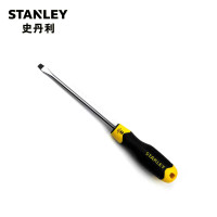 史丹利(STANLEY)强力型一字螺丝刀起子带磁性家用改锥 8x200mm STMT67286-8-23