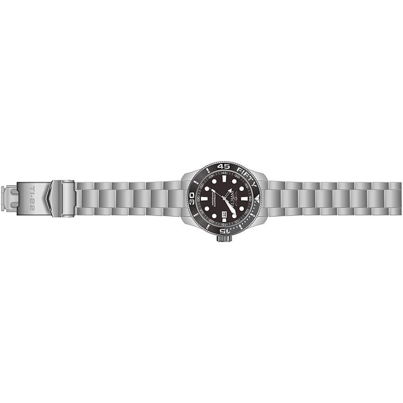 因维克塔(INVICTA)石英表钛合金表带24mm安全扣230mm原装替换
