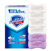 舒肤佳香皂(纯白100g*4+薰衣草100g*2) 六块装 清洁保湿沐浴皂 沐浴洗手两用皂 男女士香皂 新老包装随机发