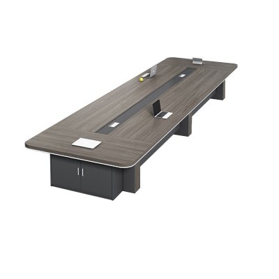 中豫鑫泽 ZYXZ4051003简约现代会议桌洽谈桌板式会议桌 2.4m