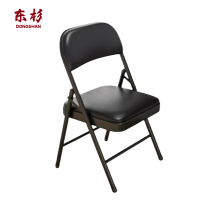 东杉 培训椅 黑色折叠椅