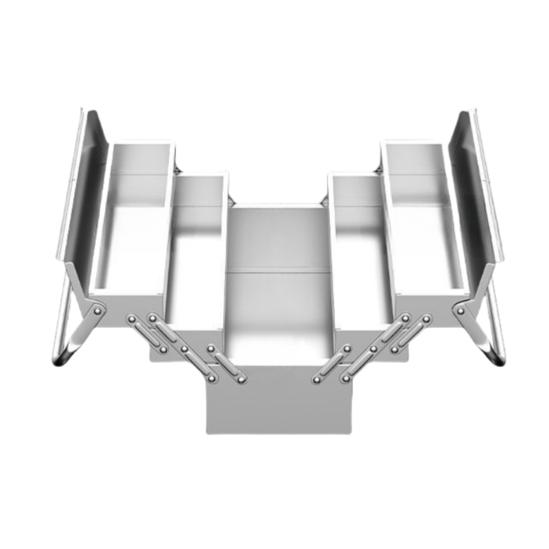 不锈钢工具箱 三层五斗标准款