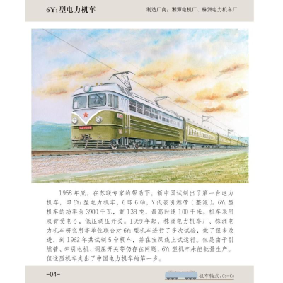 [M]给孩子们的火车图鉴绘本——电力机车(1)-9787113285005