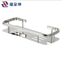 耀豪坤 不锈钢置物架浴室壁挂 单层(201不锈钢)/个