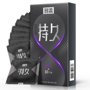 名流(Personage)持久颗粒避孕套10只装超薄款安全套光面润滑夫妻性生活房事女用计生器械男性系列成人情趣用品