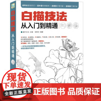 [5折.]白描技法从入门到精通 重视基础讲解,手把手教你学白描!内容丰富,讲解细致,一本就够!