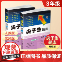正版2024新版尖子生题库语文数学三年级下册人教版北师大版上册小学上北作业本拔尖特训应用练习训练上教材