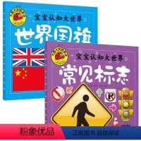[正版]宝宝认知大世界·世界 常见标志 儿童书小百科儿童绘本0-3-6周岁婴幼儿宝宝启蒙认知亲子读物启蒙图书