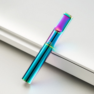 zobo正牌细烟烟嘴女士过滤器循环型可清洗净烟器男金属拉杆式烟具
