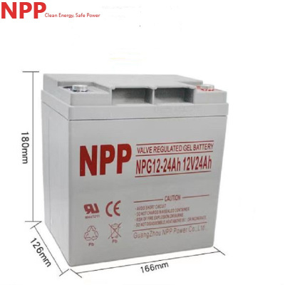NPP阀控式铅酸蓄电池NPG12-24Ah(含配件、运费及卸货)