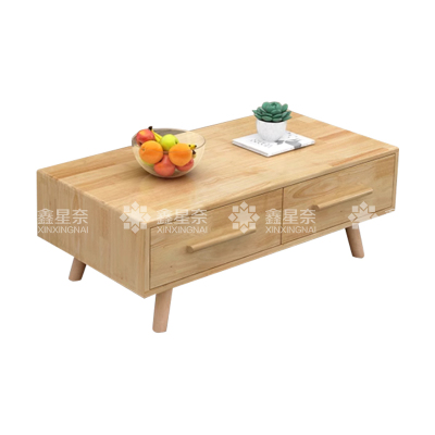 鑫星奈XXN4022317 实木茶几现代简约长茶几 1.3米