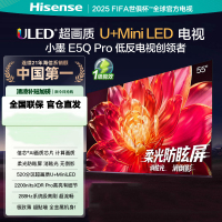 海信电视小墨 55E5Q Pro 55吋 超画质U+Mini LED 柔光防眩屏 信芯芯片 288Hz高刷