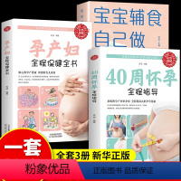 [正版]全套3册 40周怀孕全程指导怀孕期备孕胎教故事孕妇书籍大全新手妈妈育儿书新生婴儿儿护理书怀孕一天一页怀孕百科分