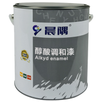 晨隅 醇酸调和漆 黑4kg/桶