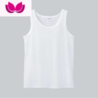 七斓夏季纯色跨栏背心宽松运动健身无袖T恤打底汗衫男女吊带百搭