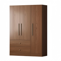 悦兴诚三门更衣柜加抽屉 120*50*190cm台