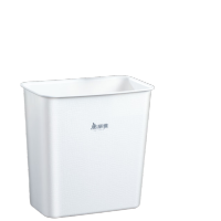 美丽雅(MARYYA) HC070172威震方垃圾桶中号(白色) (计价单位:个) 白色