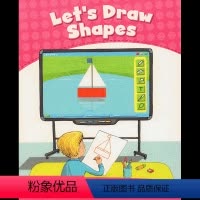 [正版]原版培生学科儿童英语分级阅读CLIL Let's Draw Shapes 我们画的形状 L2 小学词汇400