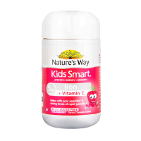 Nature's Way 佳思敏 铁+维生素C咀嚼片50片 1瓶装 草莓味无糖配方 澳洲进口