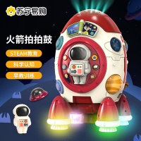 儿童玩具手拍鼓婴儿早教音乐拍拍鼓宝宝玩具多面体生日礼1663