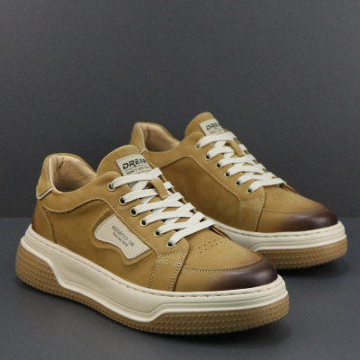 2026春季新款男鞋复古潮流百搭运动休闲鞋真皮板鞋