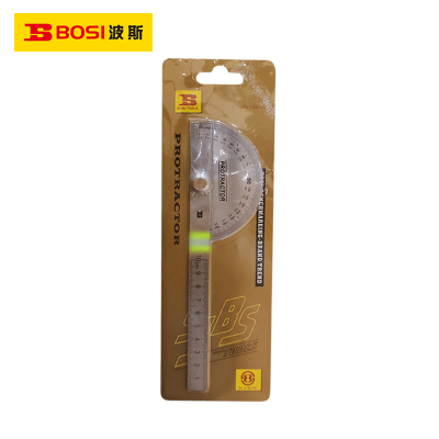 波斯(BOSI) 荧光系列角度尺 6寸 把
