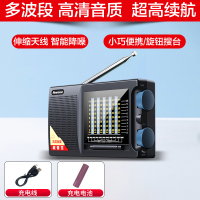 纽曼T-6629收音机老人可充电便携式迷你小音响戏曲随身听高考英语听力四六级播放器