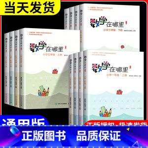 1年级下册 小学二年级 [正版]数学在哪里小学生一年级二年级三年级四年级五年级六年级上册下册数学知识集锦课外阅读专项测试