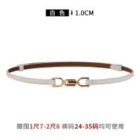 啄木鸟皮带女牛皮真皮配连衣裙子收腰时尚装饰皮带细腰带女士腰链