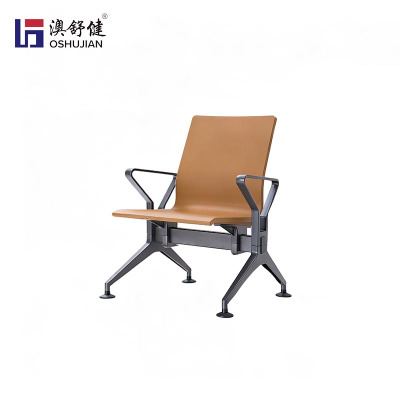 机场椅医院候诊椅公共连排椅高铁车站火车站等候椅 澳舒健 一人位排椅SJ9501 张